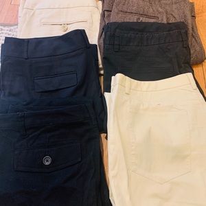 BANANA REPUBLIC PANTS SIZE 12 $60 TOTAL for ALL 6!
